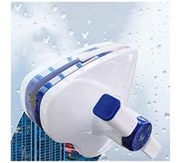 Window Squeegee, Magnetic Double Side Glass Cleaner, Window Clean Brush, Washing Equipment Wiper Cleaning Tool(Blue,5~16mm)