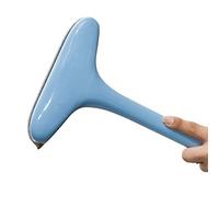 Window Squeegee Scrubber Cleaner with Long Retractable Handle Premium PP Cloth Material Space-saving Multipurpose Cleaning Tools for Household Car Glass Mirrors Screens