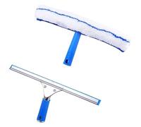 Window Squeegees, Window Shower Glass Cleaning Squeegee And Microfiber Washer 35.5-37cm Multiple Styles(Style C)