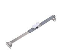 Window Stay Lock, Aluminum Alloy Stainless Steel Casement Window Stopper Strong Security Wind Proof for Home (01)