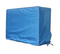 Window-style Air Conditioner Covers for Outside, Oxford Cloth Dust Cover, Five-sided Full Coverage, with Straps, Waterproof(Blue,88x60x35cm/34x24x14in)
