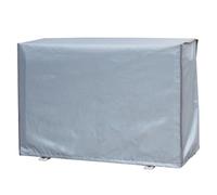 Window-style Air Conditioner Covers for Outside, Oxford Cloth Dust Cover, Five-sided Full Coverage, with Straps, Waterproof(Grey,90x62x38cm/35x24x15in)