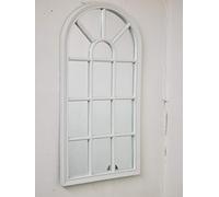 WINDOW STYLE WALL MIRROR SIMPLY STYLISH DECOR MIRROR WHITE WALL WINDOW MIRROR 69X 34CM