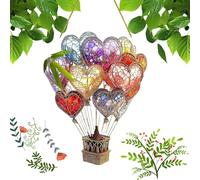 Window Sun Catcher,Hanging Ornament for Window Decor,Home Window Decoration,Garden Sun Catchers with Stained Glass,Hanging Garden Ornaments,Crystal Suncatcher,Wind Chimes Indoor(LOVE)