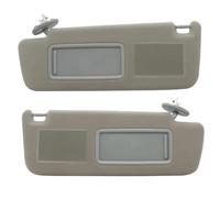 Window Sun Protection Left Right Sun Visor For Toyota For Land For Cruiser J12 2002-2009 For Prado LC120 2003-2009 Driver Passenger Side With Lamp 74310-6A020 Window Sunshade(Beige,Left right set)