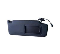 Window Sun Protection Left Right Sun Visor With Makeup Mirror For VW For Golf 7 SportsVan For Jetta MK7 For T-Cross Driver Passenger Side Sunvisor Panel Window Sunshade(Black,RIGHT)
