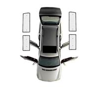 Window Sun Shade For VW For Transporter T6 2015~2024 SWB Window Windshield Visor Car Curtain Accessories Full Coverage Sunshades Car Window Shades(Rear Windows SWB)