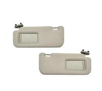 Window Sun Shades Car Sun Visor With Makeup Mirror For Toyota For Auris For Corolla 2008-2013 Left Right Driver Passenger Side Sunvisor Panel Window Sunshade(Beige,1 pair)
