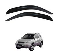 Window Sun Visors for Toyota RAV4 3-door MK2-XA20 2001-2004, Car Wind Deflector without Bright Stripes Scratch Resistant Rain Guards Accessories