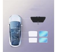 Window Sunshade For Tesla For Model 3 Highland 2024 Magnetic Suction Clip Sun Shades Glass Roof Sunshade Front Rear Sunroof Skylight Window Shades(3PCS set)