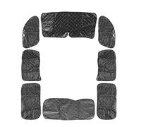 Window Sunshade For Toyota For HiAce 200 Series Wide Body 5 Layers Structure Outdoor All Windows Car Model Overnight Stay Sunshade Black Mesh Car Sun Shades