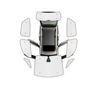 Window Sunshade For VW ID.3 ID 3 2019-2023 Hatchback Car Window Sunshades Anti-UV Sun Protection Shades Visor Car Parasol Accessories Car Sun Shade(Color:All Sunshades)