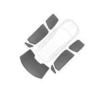 Window Sunshade Magnetic Car Sunshade Customized Side Window Curtain Sun Shield Visor Front Windshield For CRV CR-V MK3 2006 2007 2008 2009 2010 2011 Car Sun Shades(7piece)