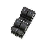 Window Switch 5GG959857A 5G0959857C 5G0959857E, Front Driver Side Window Master Switch Black Replacement for Mk7 2014-2018