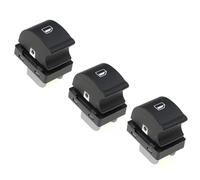 Window Switch 8E0959851B Master Power Window Control Switch Button Car 8E0959855 Fits for A4 S4 B6 B7 R8 2003-2008 Lifter Switch(Switch)(1 Set Carbon Pattern)
