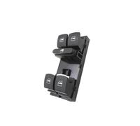 Window Switch Button Fits for Skoda For Fabia For Combi For Roomster 5J For Superb 3T4 3U4 3T5 Power Window Master Switch Control Button(Chrome)(Chrome)