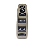 Window Switch Button For Fluence Laguna Megane 3 2008-2016 Electric Window Mirror Switch Control Button Car Accessories(Beige)