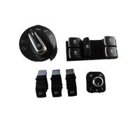 Window Switch Button For VW For Golf 5/6 Mk5 Mk6 For Jetta For Passat B6 For Touran Headlight Switch+Power Window Master 5ND959857(6*auto function)