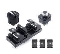 Window Switch Button For VW For Jetta For Golf For GTI For Passat 2005-2013 Auto Headlight Window Switch 5ND941431B 5ND959857(5ND959857-Set)