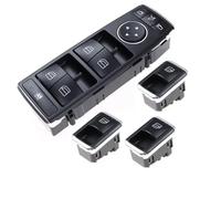 Window Switch compatible with Benz W204 W212 C E GLK Class 2128208310 2049055302 2049055402 2049058202 Electric Power Master Window Switch Window Control Switch(C)(CC)