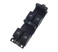 Window Switch fits for Bora For Jetta For VW For Golf MK4 For Passat B5 For Seat For Leon Power Window Control Switch Button Red 9 Pin Window Control Button(Window)(People)