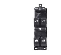 Window Switch fits for Jetta For MK4 For JETTA For BORA For MK4 1J4959857A 1J4959857C Car Master Power Window Control Switch Button Window Control Button(Window Logo)(Window Logo)