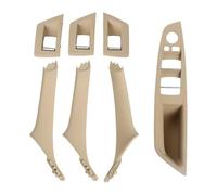 Window Switch For 5 Series For F10 F11 Car Interior Inner Door Handle Panel Pull Trim Cover Window Switch Set Lift Control Button(RHD Beige)