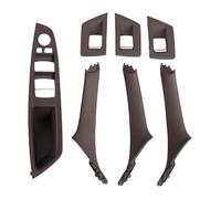 Window Switch For 5 Series For F10 F11 Car Interior Inner Door Handle Panel Pull Trim Cover Window Switch Set Lift Control Button(LHD Moka)