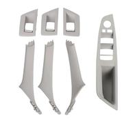 Window Switch For 5 Series For F10 F11 Car Interior Inner Door Handle Panel Pull Trim Cover Window Switch Set Lift Control Button(RHD Gray)