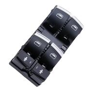 Window Switch for Audi Q7 2010-2015, 1Pcs Chrome Power Window Control Switch With Child Safety Lock 4F0959851J