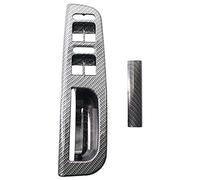 Window Switch Right Hand Window Switch Panel Carbon Fiber Switch Press Trim Bezel For VW For Golf For B5 MK4 1998-2005 Power Master Switch