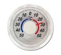 Window Thermometers Temperature Indoor/Outdoor Wall Hanging Temperature Monitor Meter Fitting For Household Ranges -50°C~50°C PP Wall Thermometers Indoor Outdoor
