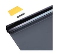 Window Tint Film with Craft knife and silicone Scraper,Tinting Film Roll For Car,Van And Vehicles (50cm x 3m) Heat-Insulation Sun Protection Film Glare and Privacy Film (Smoke Dark Black 15%)