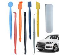 Window Tint Tool,7-Piece Handheld | Window Tinting Tools Squeegee Set,for Beginners Professionals Men Drivers Yard Garage Workshop Repair Shop