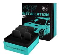 Window Tint Tools, Car Wrap Installation Scraper, TPU Material, 5 Pieces Car Wrapping Detailing Scraper for Showcase, Retail Display, Shower, Motorcycle, Truck, Home and Bathroom Mirror