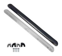 Window Trickle Vents - Reduces Condensation, Damp & Steam - Complete Replacement Kit for uPVC, Wood & Aluminium Anthracite Grey - White 525mm