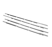 Window Trim Seal Belt Compatible with Accord 2008 2009 2010 2012 Car Weatherstrip Window Moulding Trim Seal Belt Soundproof Sealing Strip 72410-TAO-A01