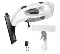 Window Vac Cleaner Cordless, 3.8V Electric Window Vacuum Cleaner & Spray Bottle with Microfibre Cloth, Efficiently Streak-Free Windows Cleaning Machine, 2000pa Powerful Suction, for Car, Shower Glass