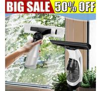 Window Vac Cordless Rechargeable Vacuum Steam Glass Cleaner Mirror Shower Screen