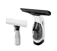Window Vacuum Cleaner, Cordless Window Vac with 150ML Water Tank, Glass Cleaner Window Cleaner Rechargeable 2200 mAh li-on Battery, Electric Window Cleaner Suitable for Windows Tiles Mirrors and Glass