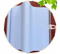 Window Vacuum Suction Roller Blinds, Solar Screen Blackout Shades, Width 32-150cm, Auto Retractable, No Drill Roll-up Curtains for Kitchen & Office, Blue 77x150cm/30x59in