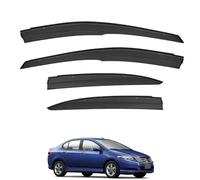 Window Vent Visors Rain Guards for City Sedan MK5-GM2-3 2008-2014, Window Deflectors Wind Sun Protection Easy Installation Acrylic