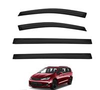 Window Vent Visors Rain Guards for Voyager MK6 2020-2024, Window Deflectors Wind Sun Protection Easy Installation Acrylic