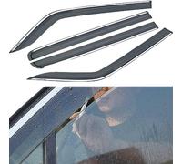 Window Visor Compatible for MG ZS SUV 2017-2023 Side Shatterproof Sun Visor,Window Wind Deflectors Rain Sun Guard Visor.