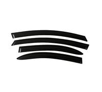 Window Visor Fit For ACURA CSX 2006-2011 Rain Guard Side Vent Deflector Weathershield Outside-Mount Tape On Rear Window Louver Rear Side Window Louvers