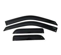 Window visor Fit For Dodge RAM 1500 2500 2002-2022 Auto Side Window Wind Deflectors Visors Rain Guard Door Visor Vent Shade Rain Guard(For 09-18 Quad Cab)