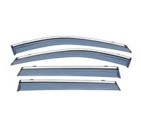 Window visor Fit For X-TRAIL Rogue Window Visor Weather Shield Side Window Deflector Car Windshield Weather Shield(E)