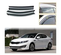 Window Visor For Kia K5 For Optima 2011 2012-2014 2018 ABS Car Smoke Window Sun Rain exterior visor Deflector Guard 4PC.(2018)