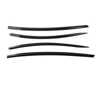 Window visor Wind Deflector Rain Guard Brow Fit For Tesla Model 3 Y Window Visors Shade Refit Accessories(Y Imitation Matte CF)