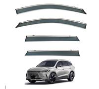 Window Visors Chrome Molding for BYD Hiace 05 DM-i 4PCS MK1-SA2 2025-2026, Wind Deflectors Keep RainOut Improve Ventilation Reduce Noise Prevent